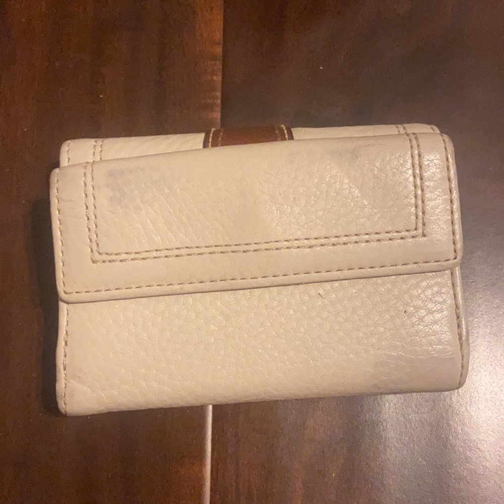 Coach cream & brown purse wallet set - Picture 13 of 16